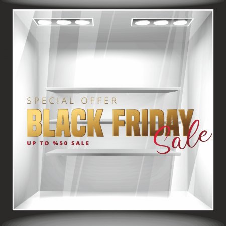 Αυτοκόλλητο Εκπτώσεων - Black Friday 99